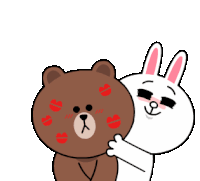 bisous partout